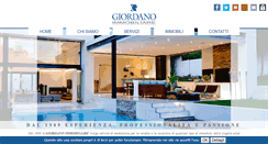 Desktop Screenshot of giordanoimmobiliare.it